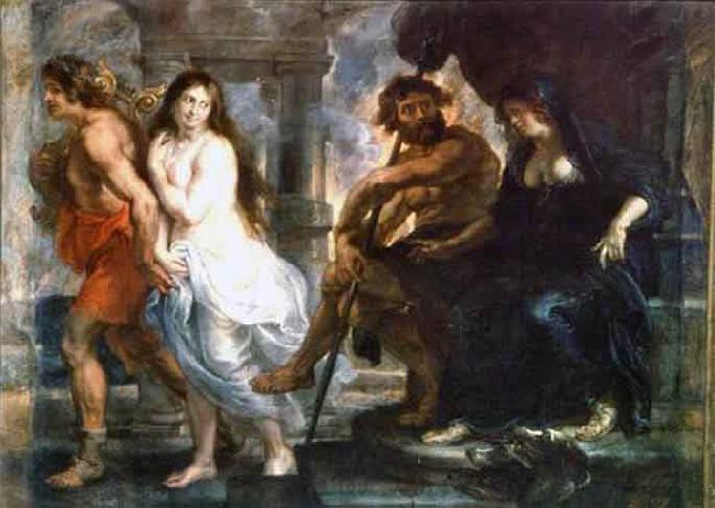Peter Paul Rubens Orpheus and Eurydice Sweden oil painting art